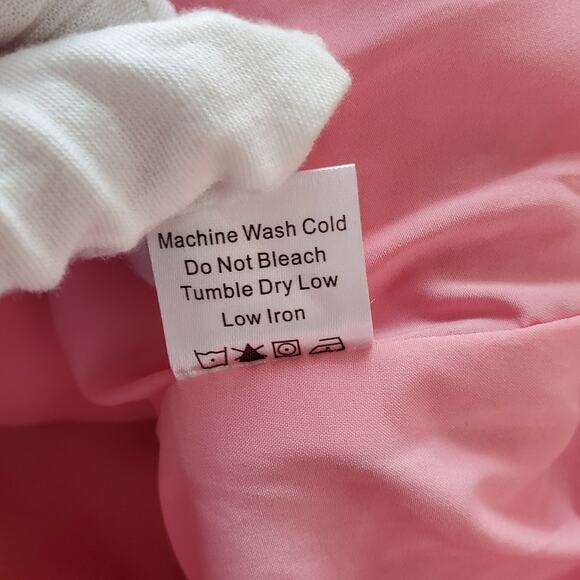 Tuckernuck Jackie Mini Shift Dress Light Pink Bubblegum Tweed Lined Size Small - Picture 10 of 10